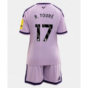 Newcastle United Bazoumana Toure #17 Rezervni Dres za Dječji 2026-27 Kratak Rukavima (+ kratke hlače)